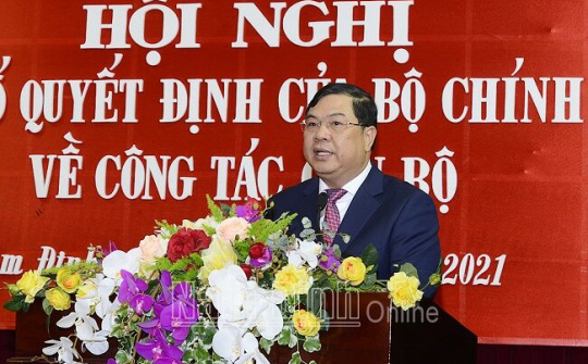 Nam Định có tân Bí thư Tỉnh ủy