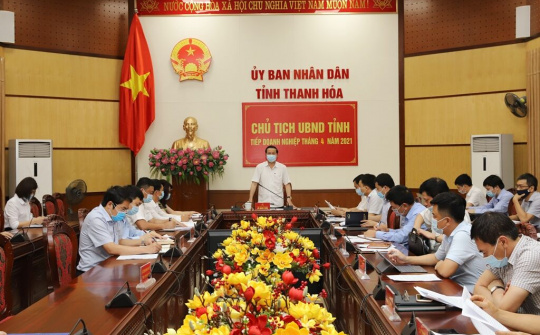 Thanh Hóa: Luôn đồng hành cùng doanh nghiệp tháo gỡ khó khăn, thúc đẩy phát triển