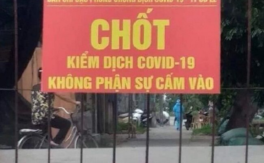 Ca dương tính đầu tiên tại Nam Định liên quan đến BV Nhiệt đới TW