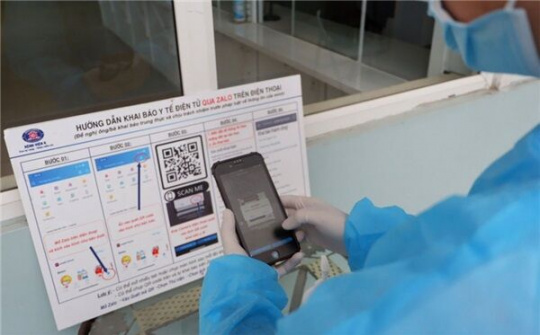 Đẩy mạnh khai báo y tế điện tử phục vụ phòng, chống dịch COVID-19 bằng mã QR