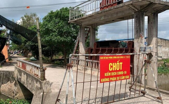 Nam Định: Thực hiện giãn cách xã hội đối với thị trấn Cổ Lễ