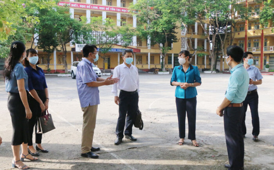 Lào Cai: Phó Chủ tịch UBND tỉnh kiểm tra công tác chuẩn bị thi tuyển sinh vào lớp 10