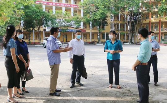 Lào Cai: Phó Chủ tịch UBND tỉnh kiểm tra công tác chuẩn bị thi tuyển sinh vào lớp 10