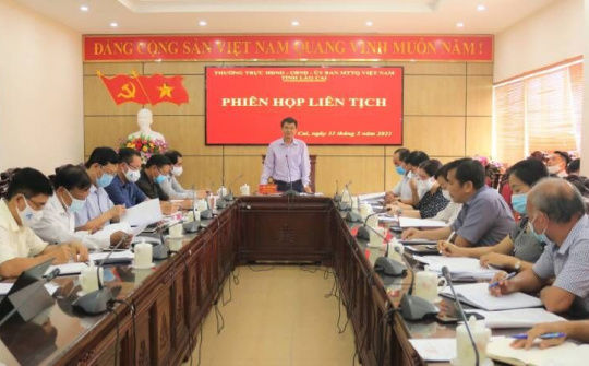 Lào Cai: Thường trực HĐND tỉnh tổ chức phiên họp liên tịch