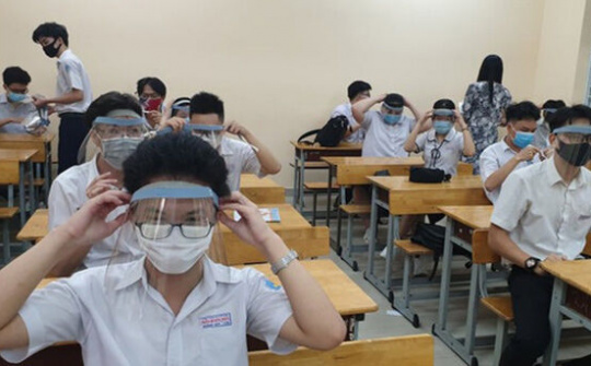 Học sinh dự kỳ thi vào lớp 10 THPT năm học 2021-2022 tại Hà Nội phải khai báo y tế trước 17h ngày 11/6