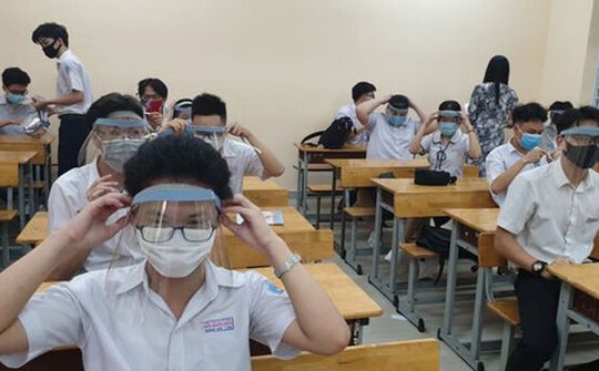 Học sinh dự kỳ thi vào lớp 10 THPT năm học 2021-2022 tại Hà Nội phải khai báo y tế trước 17h ngày 11/6