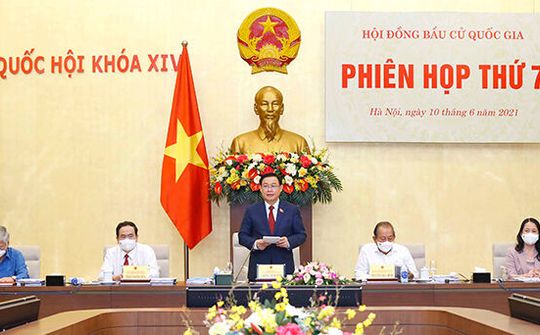 Thông qua nghị quyết công bố kết quả bầu cử, danh sách đại biểu Quốc hội khóa XV