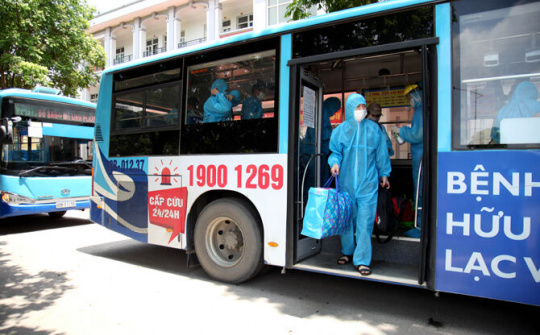 Vĩnh Phúc đưa công dân lưu trú tại Bắc Giang trở về địa phương 