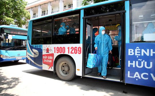 Vĩnh Phúc đưa công dân lưu trú tại Bắc Giang trở về địa phương 