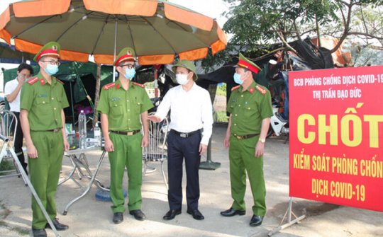 Vĩnh Phúc xử lý nghiêm các trường hợp vi phạm quy định phòng, chống dịch