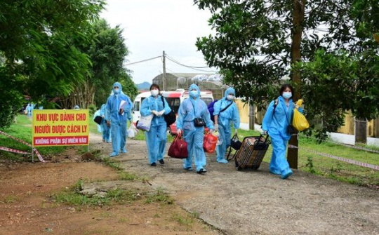 Tuyên Quang: 231 công nhân từ Bắc Giang đã được đón về địa phương