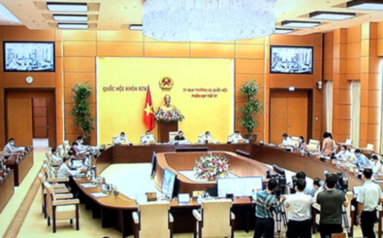 Ủy ban Thường vụ Quốc hội họp phiên thứ 57