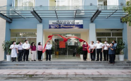 Trung tâm ICU thứ hai trị giá 50 tỷ đồng do Sun Group tài trợ và thi công chính thức vận hành