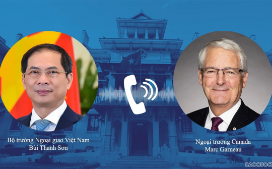 Ngoại trưởng Canada khẳng định cam kết giúp Việt Nam tiếp cận vaccine