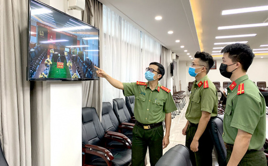 Tuyên Quang: Triển khai hệ thống hội nghị trực tuyến giữa Công an tỉnh và Công an cấp huyện