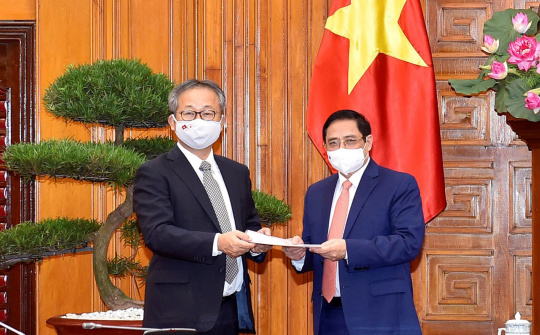 Nhật Bản hỗ trợ Việt Nam 1 triệu liều vaccine phòng chống COVID-19