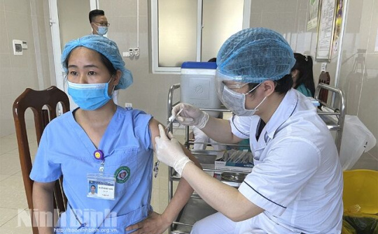 Ninh Bình: Thành lập 58 điểm tiêm chủng vắc xin phòng COVID-19 đợt 2
