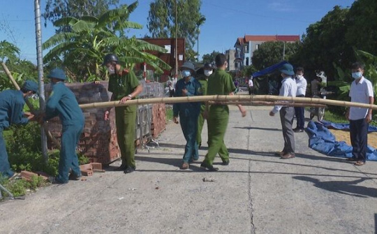 Hà Nam: Kết thúc cách ly y tế đối với 2 thôn thuộc xã Công Lý
