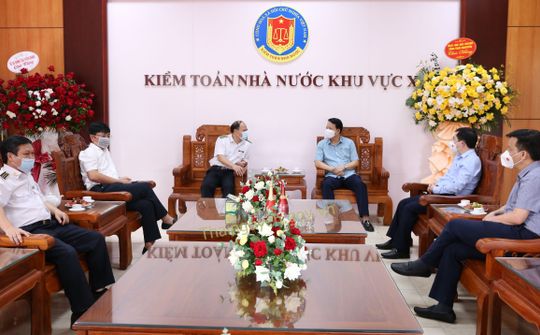 Thái Nguyên: Lãnh đạo tỉnh chúc mừng Kiểm toán Nhà nước khu vực X nhân dịp kỷ niệm 10 năm thành lập