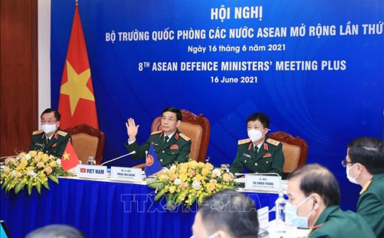 Hội nghị Bộ trưởng Quốc phòng các nước ASEAN mở rộng lần thứ 8