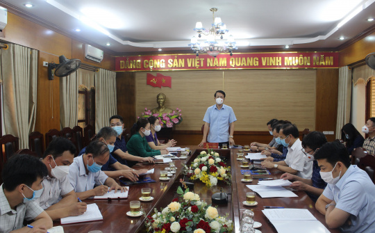 Đồng chí Phó Chủ tịch UBND tỉnh Thái Nguyên làm việc tại huyện Võ Nhai