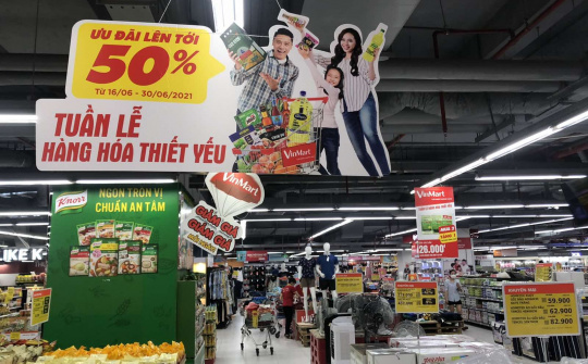 VinMart, VinMart+ khuyến mại nhiều hàng hóa, thực phẩm thiết yếu trong mùa dịch