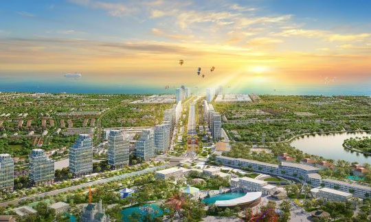Đại lộ trung tâm phố biển Sầm Sơn: Vùng trũng hút khách du lịch