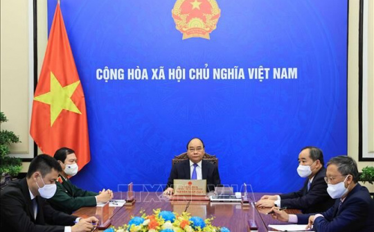 Chủ tịch nước điện đàm với Tổng Thư ký LHQ Antonio Guterres