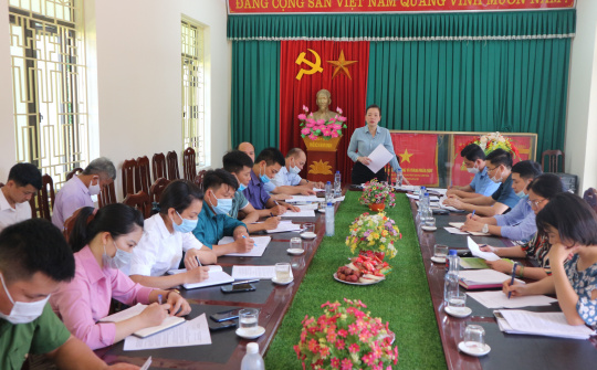 Võ Nhai, Thái Nguyên: Kiểm tra xây dựng nông thôn mới 6 tháng đầu năm tại 2 xã Liên Minh và Bình Long