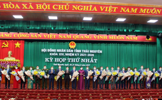 Kỳ họp thứ I HĐND tỉnh Thái Nguyên khóa XIV: Hoàn thành nhiều nội dung quan trọng