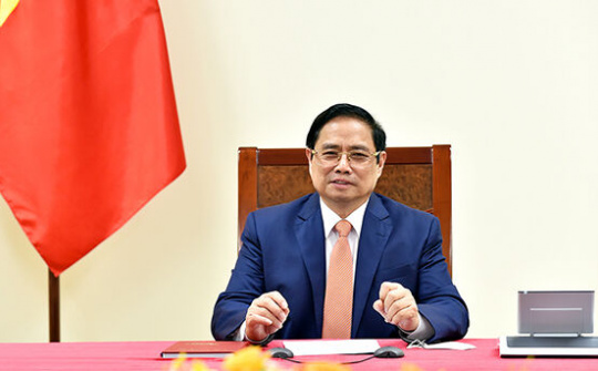 Thủ tướng Phạm Minh Chính đề nghị Đức hợp tác chuyển giao công nghệ vaccine COVID-19