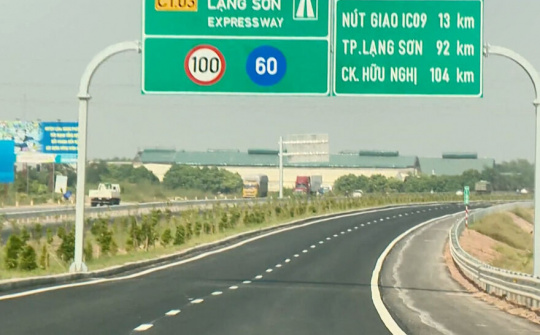 Lập Hội đồng thẩm định Báo cáo điều chỉnh chủ trương đầu tư cao tốc Bắc Giang-Lạng Sơn