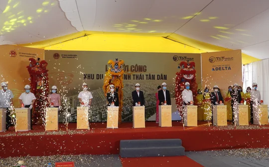 Tập đoàn T&T Group khởi công xây dựng “Khu du lịch sinh thái Tân Dân” tại Thị xã Nghi Sơn, Thanh Hóa