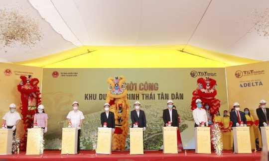 T&T Group khởi công xây dựng khu sinh thái biển tại Nghi Sơn - Thanh Hóa