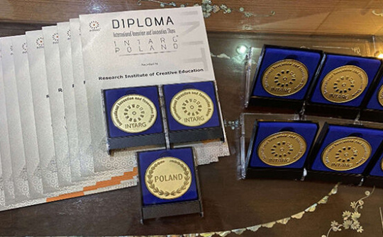 Đội tuyển Việt Nam giành 5 Huy chương tại Cuộc thi Phát minh và Sáng chế INTARG năm 2021