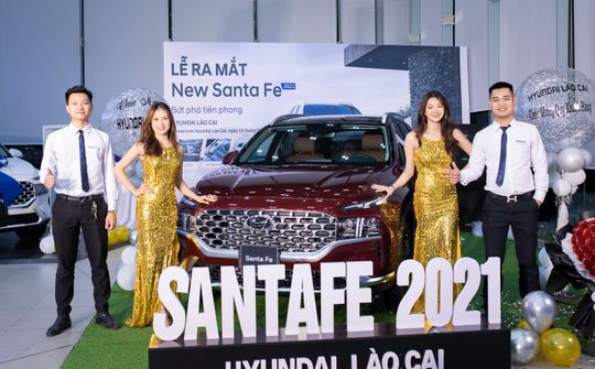 Hyundai 3S Lào Cai: Ra mắt New Santafe 2021 bằng hình thức livestream