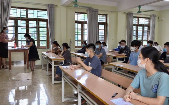 Sở Giáo dục và Đào tạo tỉnh Cao Bằng công bố điểm thi tuyển vào lớp 10 THPT năm học 2021  -  2022