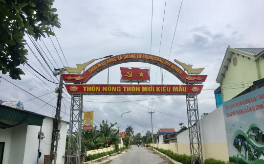 Diện mạo mới trên quê hương Quảng Lưu