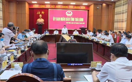 Thái Bình: Tổng sản phẩm trên địa bàn (GRDP) ước tăng 4,92% so với cùng kỳ