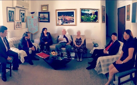 Nhớ mãi lần gặp bác Nguyễn Văn Lập tại Thủ đô Athens