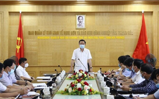 Thanh Hóa: Tập trung tháo gỡ khó khăn, vướng mắc trong thực hiện các dự án đầu tư tại KKT Nghi Sơn