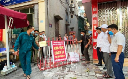 Thái Bình: Gỡ bỏ phong tỏa 4 địa điểm cách ly y tế phường Kỳ Bá