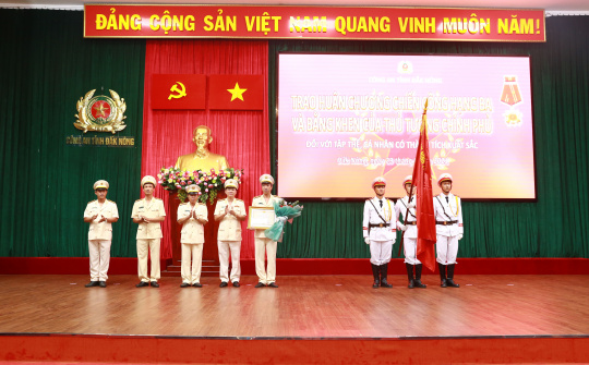 Công an Đắk Nông sơ kết công tác 06 tháng đầu năm 2021
