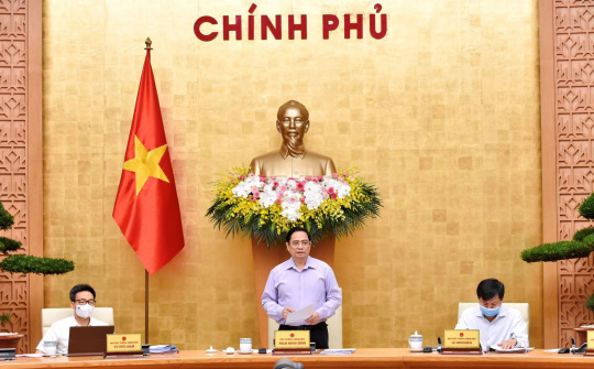 Thủ tướng Phạm Minh Chính chủ trì phiên họp Chính phủ chuyên đề xây dựng pháp luật