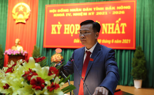 Đắk Nông có tân Chủ tịch UBND tỉnh