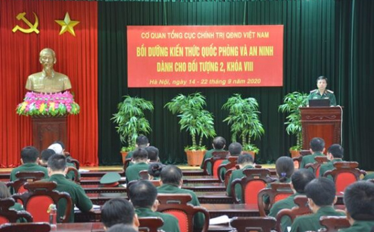 Phê duyệt Kế hoạch bồi dưỡng kiến thức quốc phòng, an ninh năm 2022