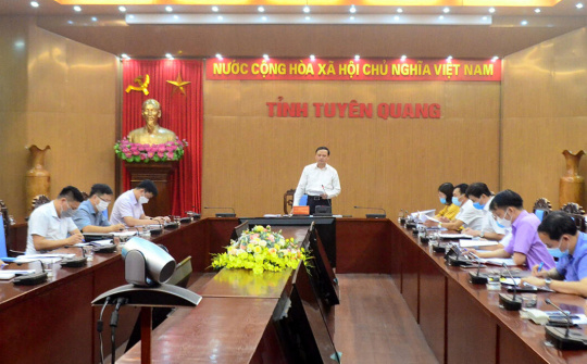 Tuyên Quang: Phát huy cao độ trách nhiệm của người đứng đầu trong cải thiện chỉ số PCI