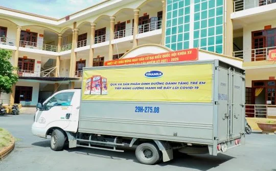 Quỹ Sữa Vươn Cao Việt Nam kịp thời đến với trẻ em Điện Biên trong mùa dịch