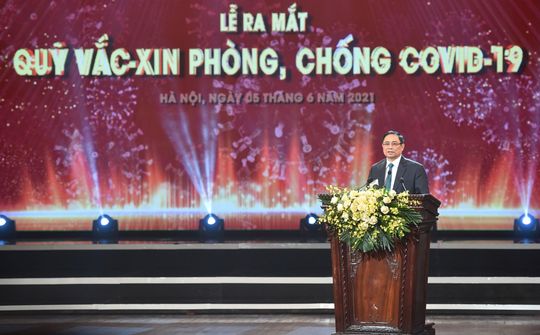 Ra mắt Quỹ Vaccine phòng chống Covid-19