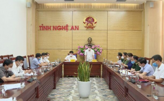 Nghệ An: Tạm dừng các hoạt động thiết yếu đối với 5 địa phương giáp ranh với tỉnh Hà Tĩnh